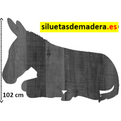 BURRO TUMBADO 01 BELÉN